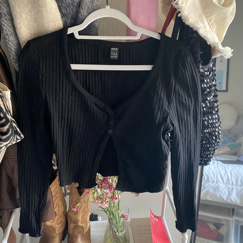 Black button up long sleeve